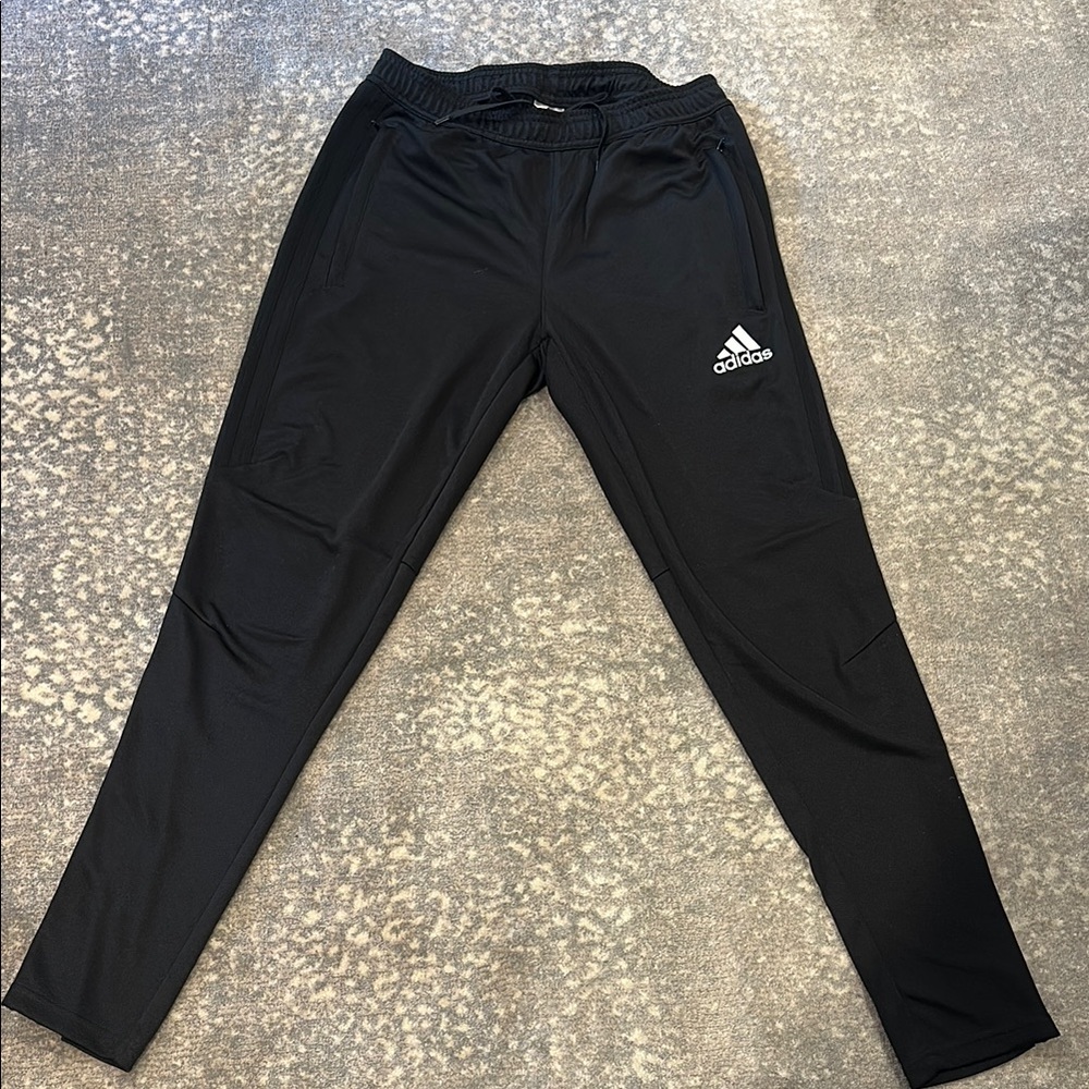 Adidas Mens  Black Track Pants size M
